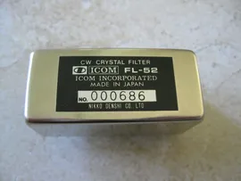Icom FL-52 ( NON A version) 500hz (455khz) CW narrow filter Excellent shape