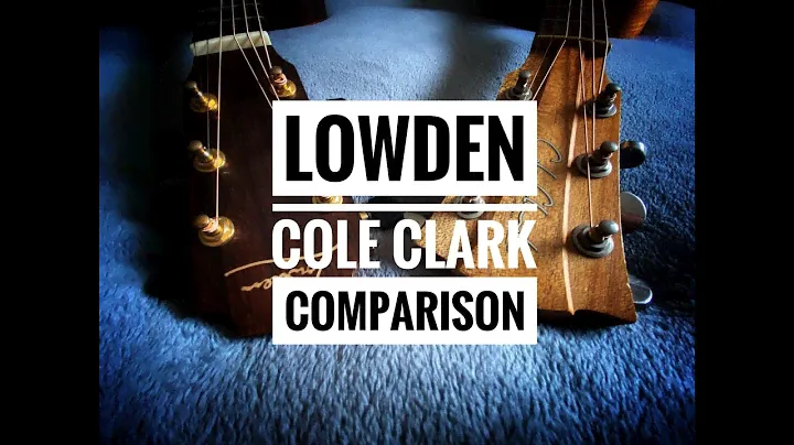 Lowden F25C  and Cole Clark FL1 AC Comparison