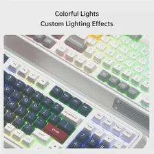 Клавиатура FL · ESPORTS CMK98, трехрежимная механическая клавиатура RGB с горячей заменой, 98 клавиш, клавиши PBT для настольного ПК, ноутбука (art.: 3920bab1d6d10)