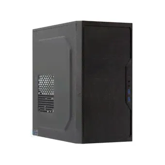 Корпус MiniTower mATX, Foxline FL-733 (FL-733-FZ450R-U32) Black 450W-1