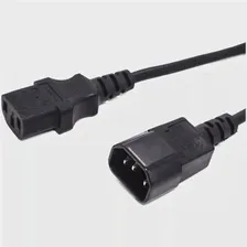 Кабель питания Filum FL-PC6-C13-C14-1.8M С13- C14, 3х0.5мм², 220В, 6A, чёрный, 1.8м