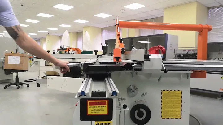 Краткий обзор основных узлов Форматно раскроечного станка Filato FL 3200B