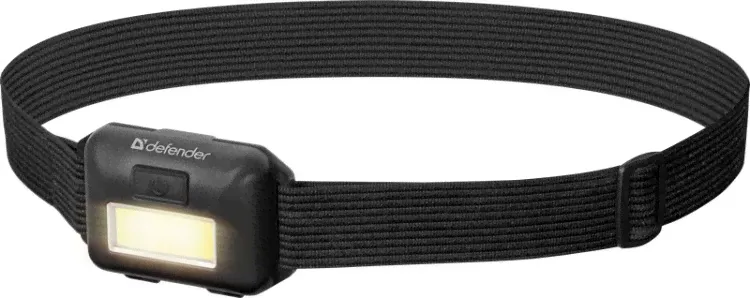 Фонарь налобный DEFENDER FL-01 (LED, 3*AAA, 3 режима)-0
