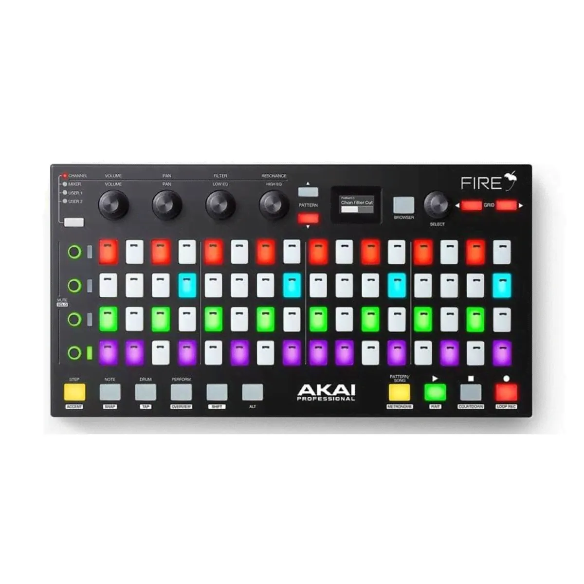 Akai Fire Контроллер для работы с FL Studio-1