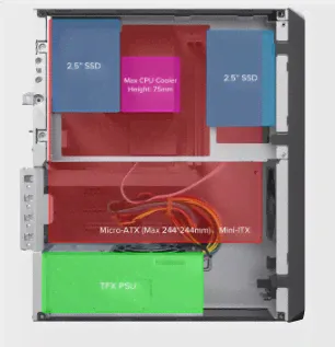 Корпус для ПК с БП FOXLINE (FL-1004-TFX230B-85)-4