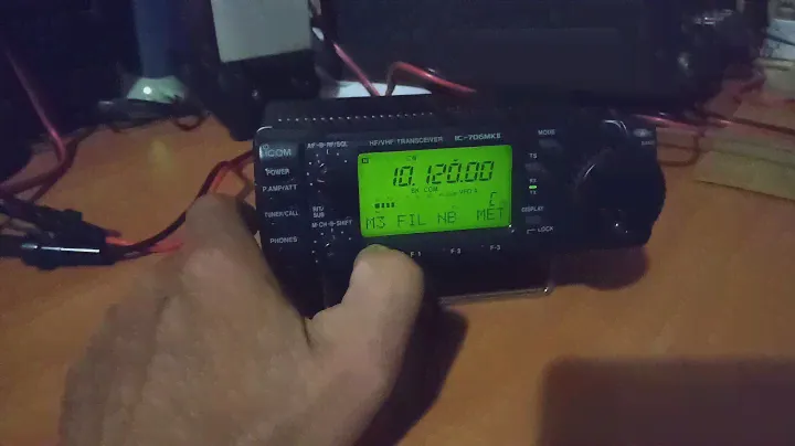 IC-706MK2 узкополосный CW фильтр.