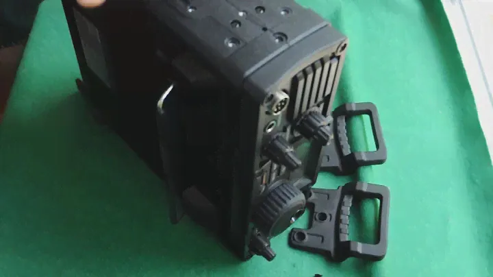 ICOM IC-7200 front handles review / installation