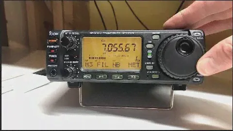 Icom 703 Filter Install