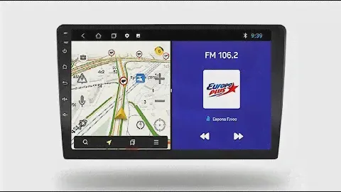 Лада Гранта Fl - китайская магнитола 2 din андроид.