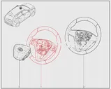 Руль с кнопками для Lada Largus FL, XRAY