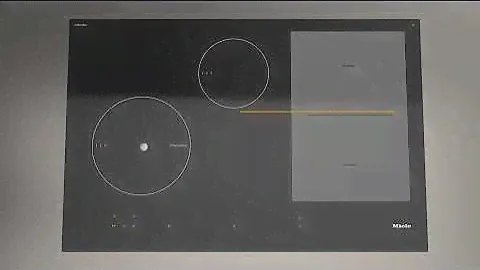 Miele KM7000 Cooktop - Demo Mode
