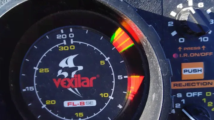 Marking fish on bottom with Vexilar fl-8 se