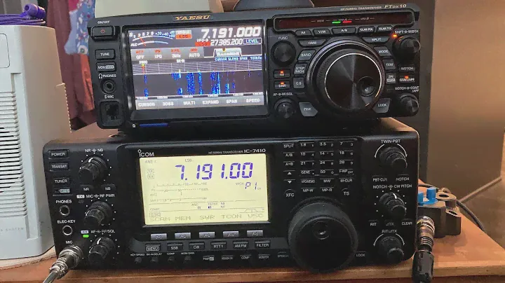 Yaesu FTDX10 vs Icom IC-7410