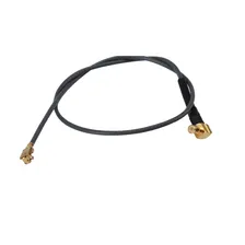 MCX male plug right angle to IPX/U.FL/IPEX 1.13 cable WiFi jumper pigtail 20cm