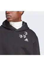 Спортивное худи Adidas BL FL HD Q3 FL SİYAH для мужчин