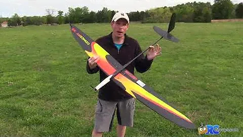 E-CX5 F5K 1.5M Electric Glider Flight and Review
