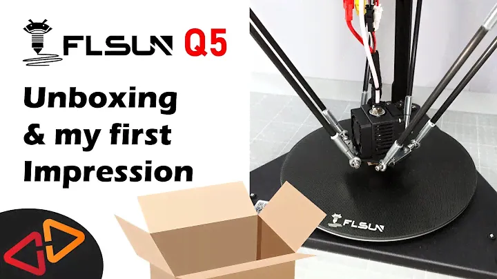 FLSUN Q5 unboxing & my first impressions