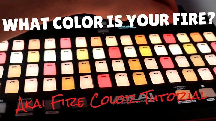 Akai FIRE for FL Studio - Custom COLORS Tutorial