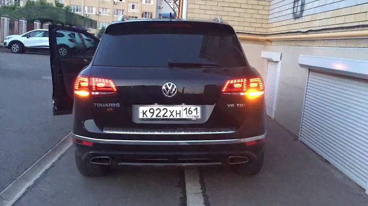 Светодиодные лампы задних поворотников VW Touareg FL