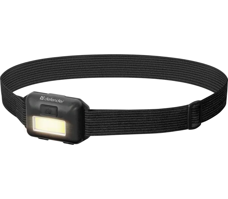 Фонарь налобный DEFENDER FL-01, COB
