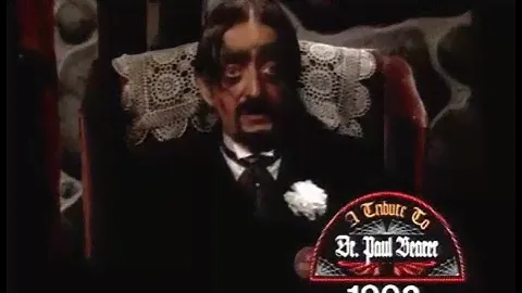WTOG 44 - St. Petersburg, FL, Dr. Paul Bearer, Creature Feature, Tribute Video