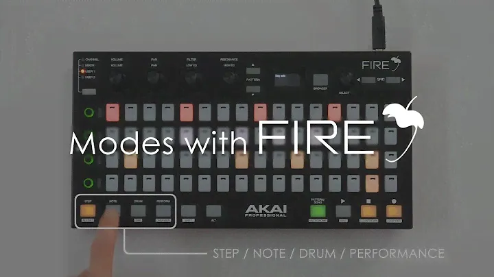 FL STUDIO FIRE |  Modes with Akai FIRE